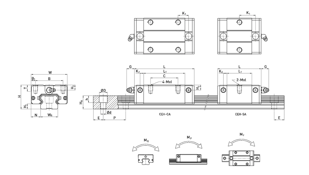 High Quality Only Zcf Linear Guide Rail