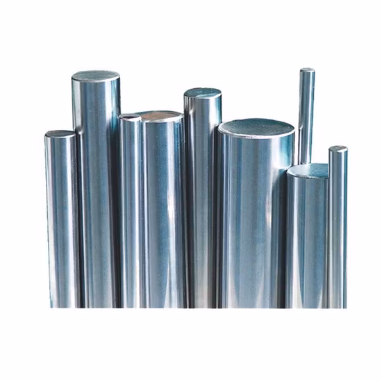 Arbre plein à mouvement linéaire pour roulements à billes linéaires et axe de broche