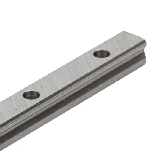 Étape de rail de guidage de mouvement linéaire manuel